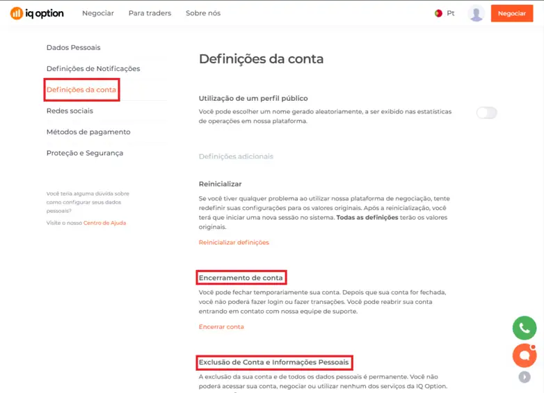 Detalhes importantes que você deve saber antes de excluir a sua conta