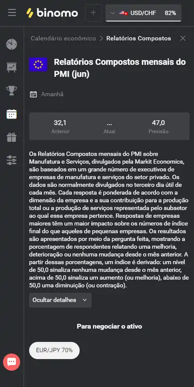 mais sobre determinado evento